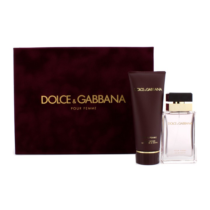 Dolce & Gabbana Pour Femme Coffret (Phiên Bản Mới): Dầu Thơm Dạng Xịt 50ml/1.6oz + Dưỡng Thể Kem Dưỡng Da 100ml/3.3oz 2pcsProduct Thumbnail