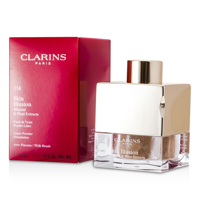Clarins Skin Illusion Mineral & Plant Extracts Loose פודרת פאונדיישן (עם מברשת) 13g/0.4ozProduct Thumbnail