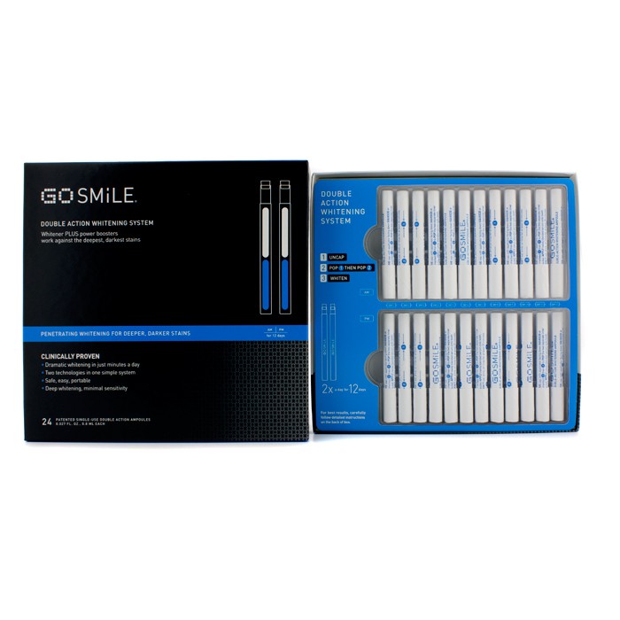 GoSmile Double Action Whitening System (12 Days of Treatment) 24pcsProduct Thumbnail