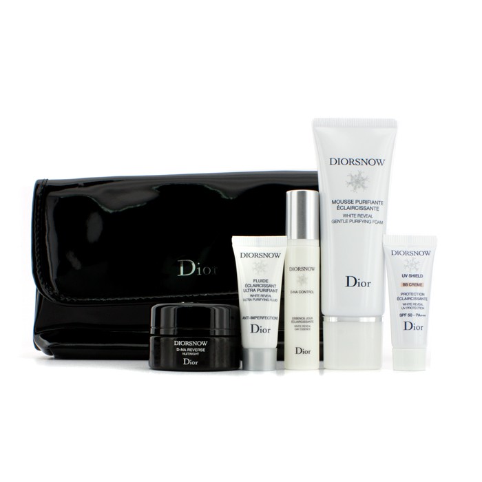 Christian Dior Diorsnow White Reveal Set: Purifying Foam + Purifying Fluid + Night Cream + Essence + BB Cream + Bag 5pcs+1bagProduct Thumbnail