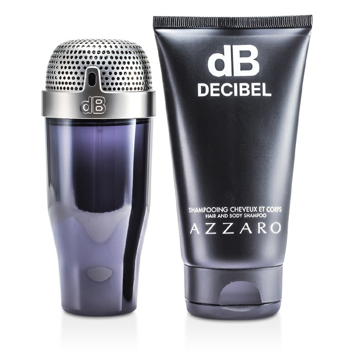 Loris Azzaro Żestaw Decibel Coffret: woda toaletowa 100ml/3.4oz + szampon do ciała i włosów 150ml/5oz 2pcsProduct Thumbnail
