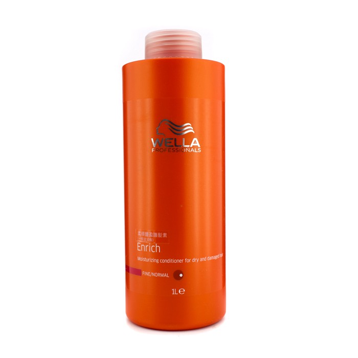 Wella Enrich Moisturizing Conditioner For Dry & Damaged Hair (Fine/Normal) 1000ml/33.8ozProduct Thumbnail