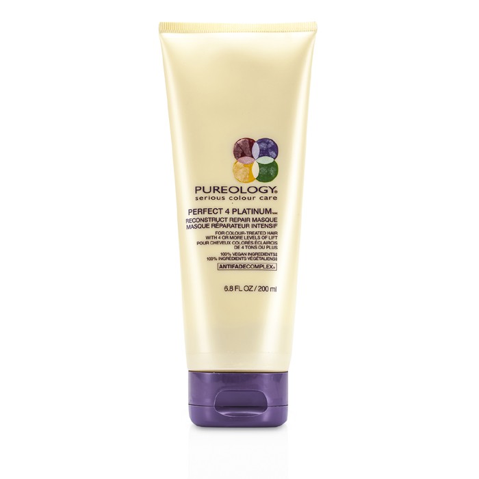 Pureology Perfect 4 Platinum Reconstruct Repair Masque (For Colour-Treated Hair) 200ml/6.8ozProduct Thumbnail