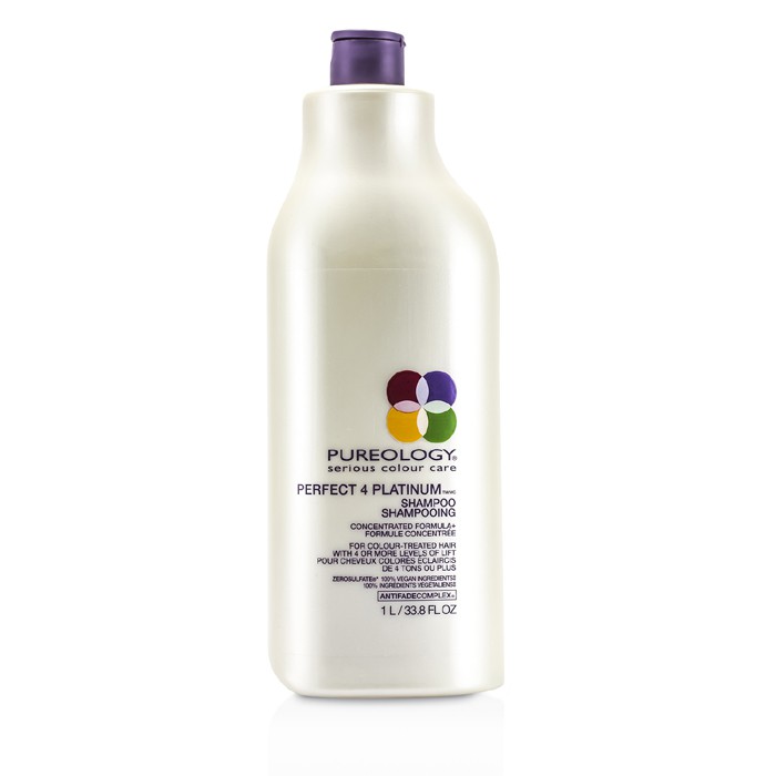 Pureology Perfect 4 Platinum Shampoo (For Colour-Treated Hair) 1000ml/33.8ozProduct Thumbnail