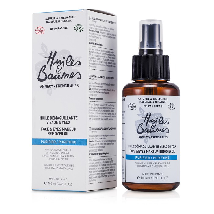 Huiles & Baumes Purifying Face & Eyes Makeup Remover Oil 100ml/3.38ozProduct Thumbnail