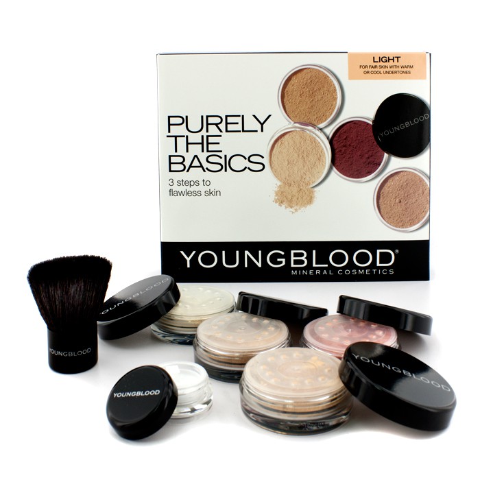 Youngblood Sada Purely The Basics Kit – Light (2x Podkladový make 6pcsProduct Thumbnail