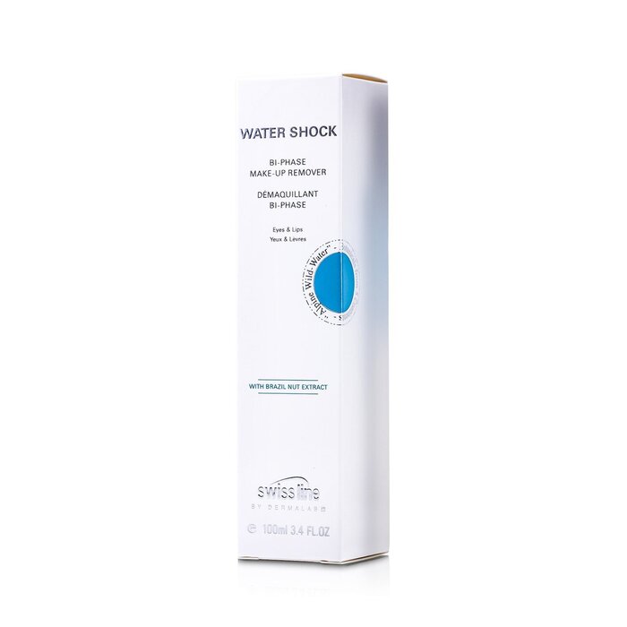 Swissline Water Shock kétfázisú sminklemosó - szemekre és ajkakra 100ml/3.4ozProduct Thumbnail