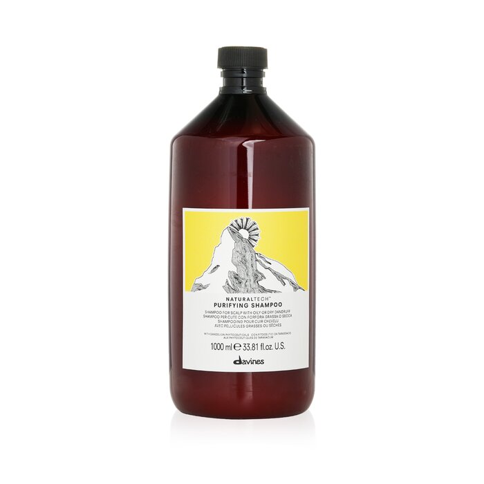 Davines Shampoo Natural Tech Purifying (Para Raiz Oleosa ou Com Caspa) 1000ml/33.8ozProduct Thumbnail