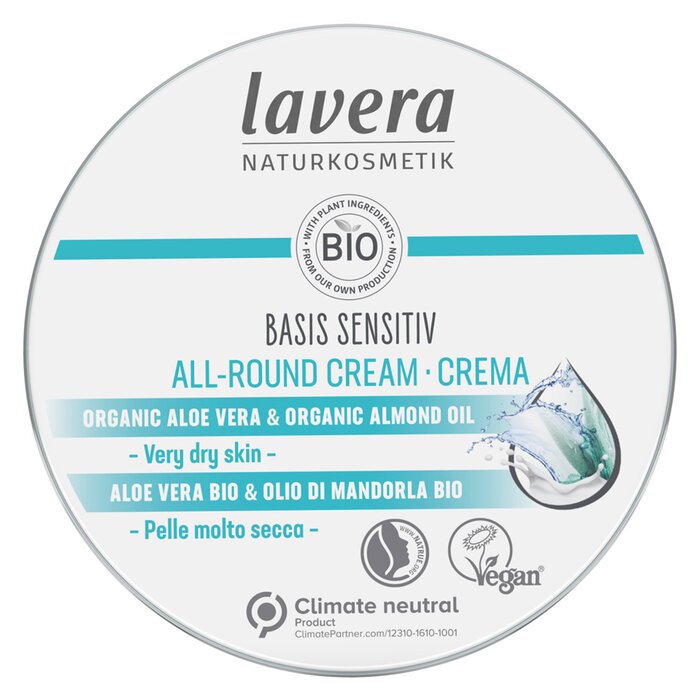 Lavera Basis Sensitiv All-Round Crema 47517 150ml/5ozProduct Thumbnail