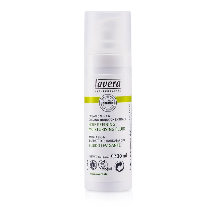 Lavera Pore Refining Moisturising Fluid - Mint (For Oily Skin) 60406 30ml/1ozProduct Thumbnail