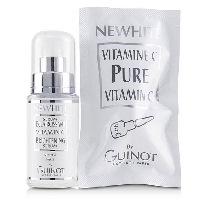 Guinot Newhite Vitamin C Brightening Serum (Brightening Serum 23.5ml/0.8oz + Pure Vitamin C 1.5g/0.05oz) (Box Slightly Damaged) 2pcsProduct Thumbnail