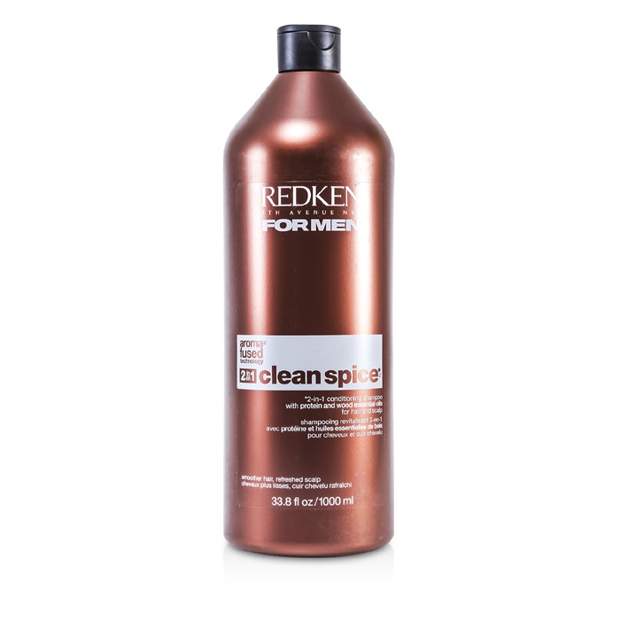 Redken Men Clean Spice 2-1 Conditioning Shampoo 1000ml/33.8ozProduct Thumbnail