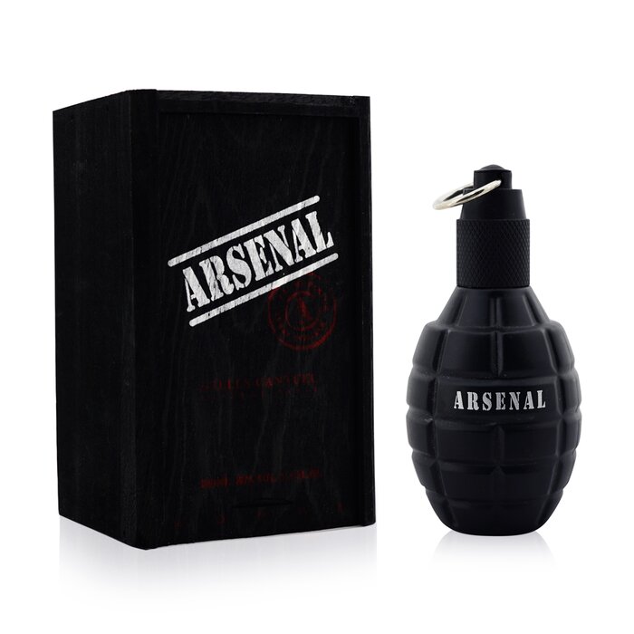 Gilles Cantuel Perfumy w sprayu Arsenal Black Eau De Parfum Spray 100ml/3.4ozProduct Thumbnail