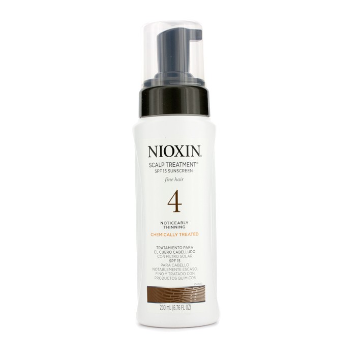Nioxin System 4 Θεραπεία Για το Δέρμα της Κεφαλής με Δείκτη Προστασίας SPF 15 Για Λεπτά, Χημικά Ταλαιπωρημένα, Εμφανώς Αραιωμένα Μαλλιά 200ml/6.76ozProduct Thumbnail