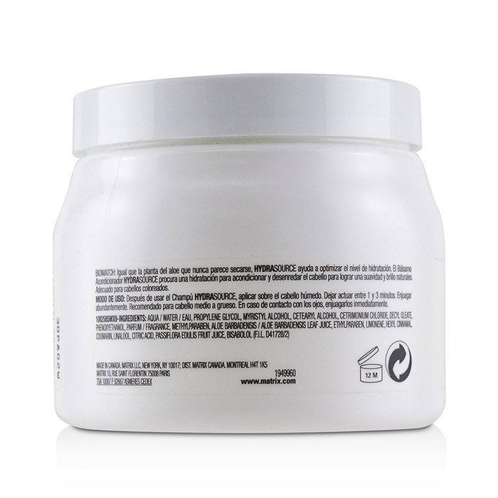 Matrix Odżywka do włosów Biolage HydraSource Conditioning Balm (For Dry Hair) 500ml/16.9ozProduct Thumbnail