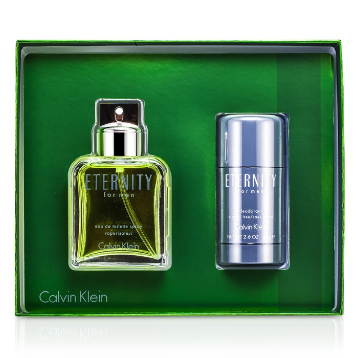 Calvin Klein Estuche Eternity: Eau De Toilette Spray 100ml/3.4oz + Desodorante en Barra 75g/2.6oz 2pcsProduct Thumbnail