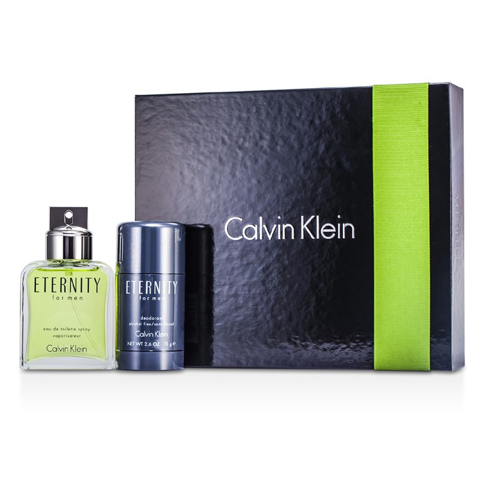 Calvin Klein Estuche Eternity: Eau De Toilette Spray 100ml/3.4oz + Desodorante en Barra 75g/2.6oz 2pcsProduct Thumbnail