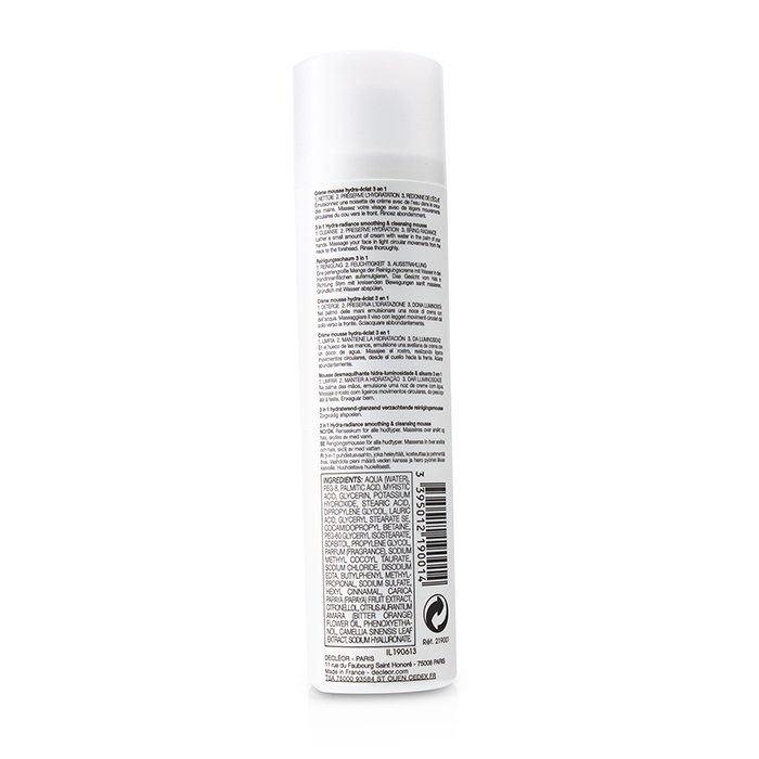 Decleor Aroma Cleanse 3 az 1-ben Hydra-Radiance kisimító és tisztító hab 100ml/3.3ozProduct Thumbnail