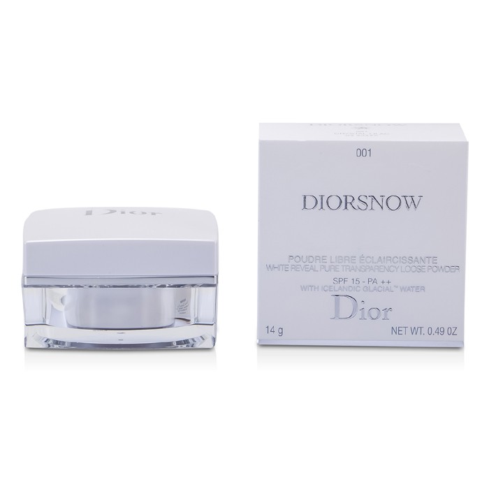 Christian Dior DiorSnow White Reveal Zosvetľujúci transparentný sypký púder SPF 15 – 001 Crystal Lilac 14g/0.49ozProduct Thumbnail