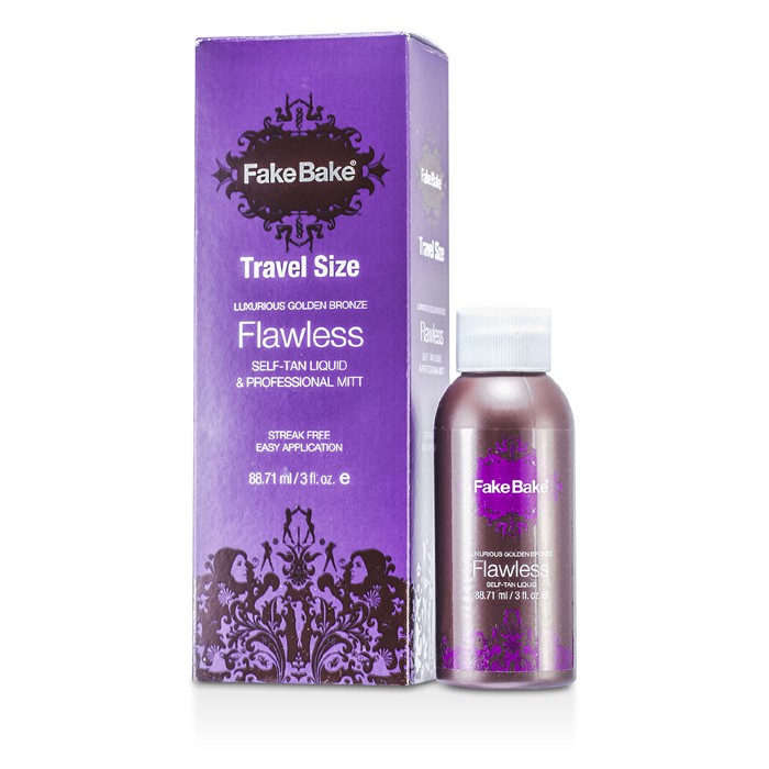 Fake Bake Flawless Auto bronceador líquido y profesional Mitt (Tamaño Viaje) 88.71ml/3ozProduct Thumbnail