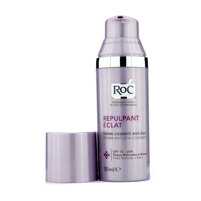 ROC Krem przeciwzmarszczkowy na dzień Repulpant Eclat Anti-Aging Cream SPF15 - UVA (skóra normalna i mieszna) 50ml/1.7ozProduct Thumbnail