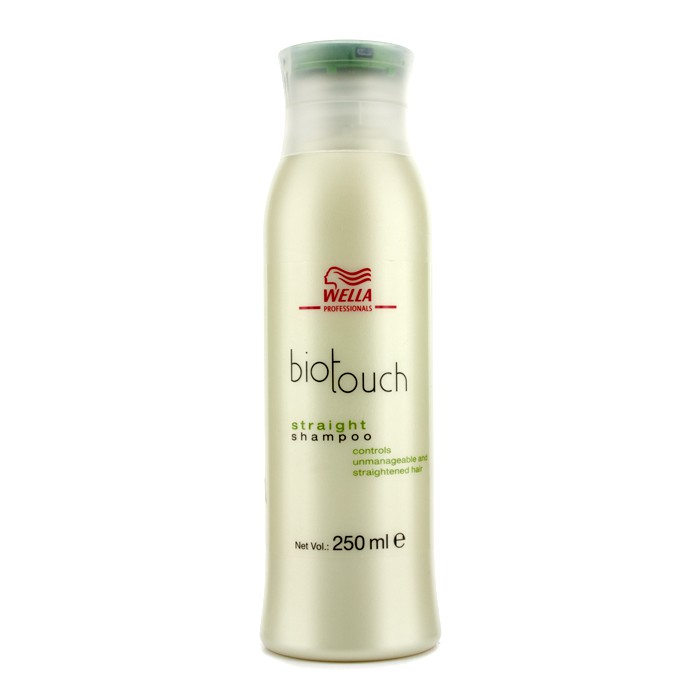 Wella Biotouch Straight Shampoo (For Unmanageable & Straightened Hair) (MFG Date: Nov 2010) 250ml/8.5ozProduct Thumbnail