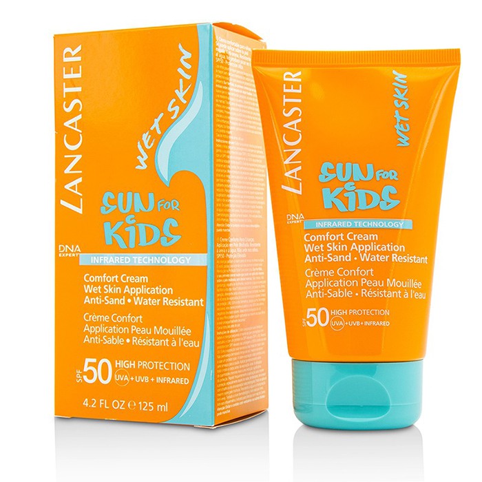 Lancaster Krem do opalania dla dzieci Sun For Kids Comfort Cream (aplikacja na mokrą skórę) 377004 125ml/4ozProduct Thumbnail