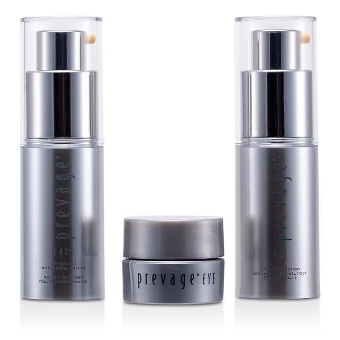 Prevage by Elizabeth Arden 3-Step Anti-Aging Skincare Regimen Set: Face Advanced Anti-Aging Serum 15ml + Day Ultra Protection Anti-Aging Moisturizer SPF 30 PA++ 15ml + Eye Ultra Protection Anti-Aging Moisturizer SPF 15 PA++ 5ml 3pcsProduct Thumbnail