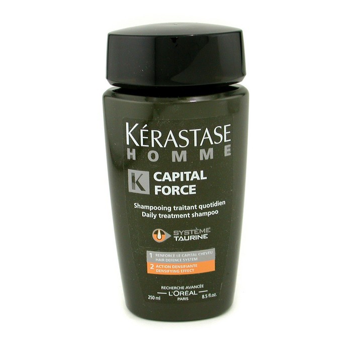 Kerastase Homme Capital Force Daily Treatment Shampoo (Densifying Effect) 250ml/8.5ozProduct Thumbnail