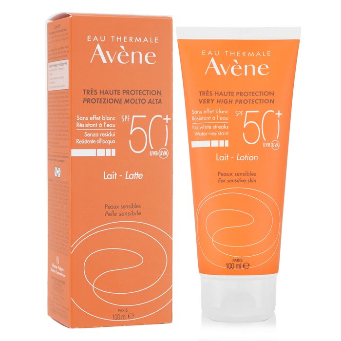 Avene Very High Protection Lotion SPF 50+ (For Sensitive Skin)  100ml/3.4ozProduct Thumbnail