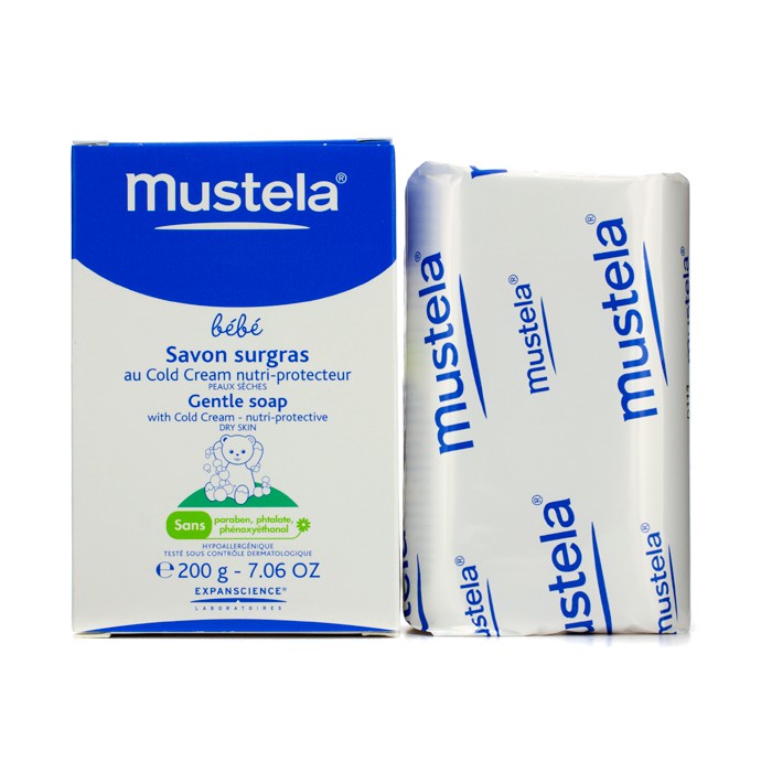 Mustela Gentle Soap With Cold Cream (For Dry Skin) 200g/7.06ozProduct Thumbnail