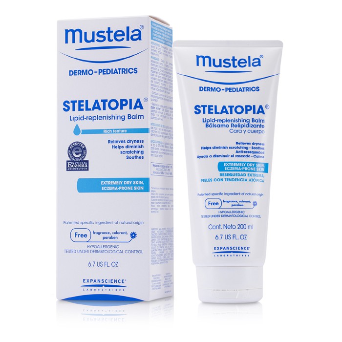 Mustela บาล์มลิควิดฟื้นฟูผิว Stelatopia (สำหรับผิวที่แห้งมาก) 200ml/6.7ozProduct Thumbnail