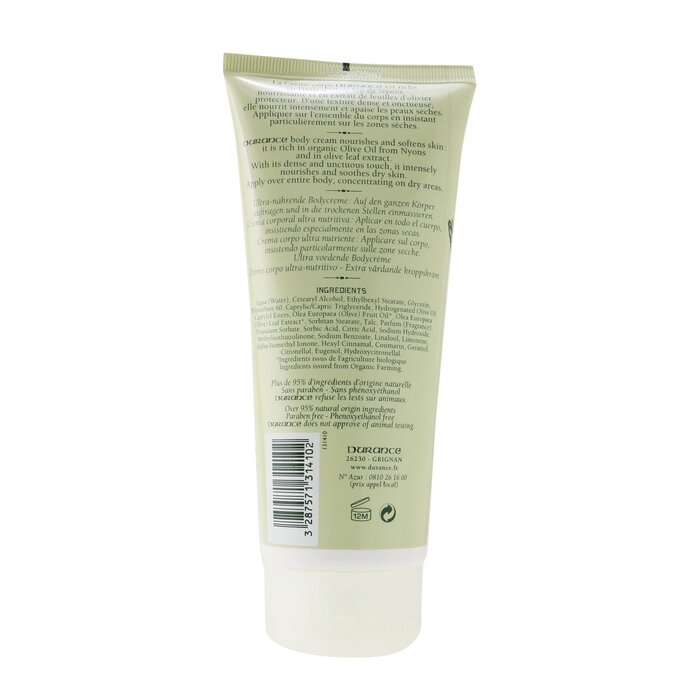 Durance Super Nourishing Body Cream with Olive Leaf Extract 200ml/6.7ozProduct Thumbnail