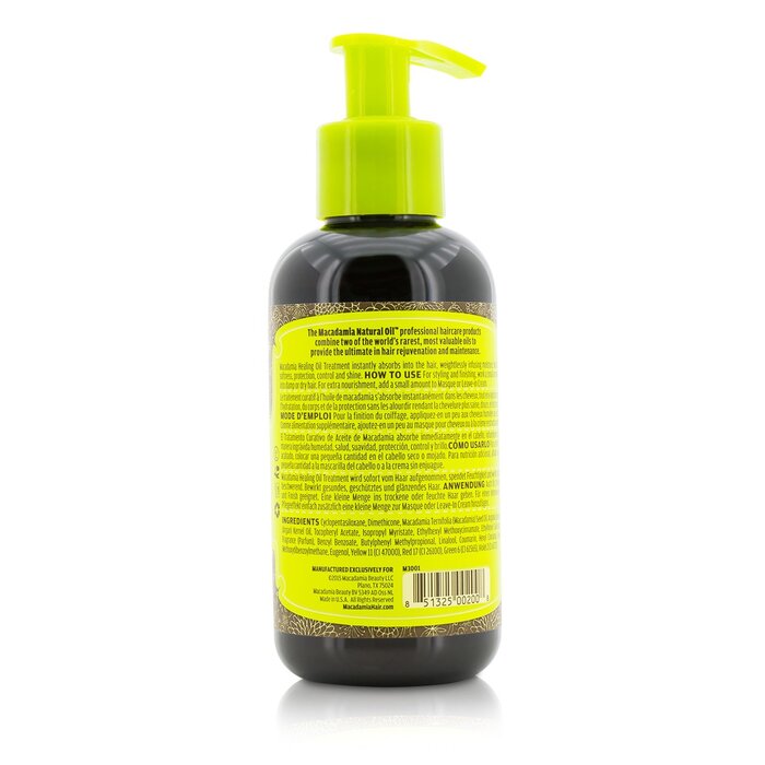 Macadamia Natural Oil Minyak Perawatan Pengobatan ( Untuk Semua Jenis Rambut ) 125ml/4.2ozProduct Thumbnail