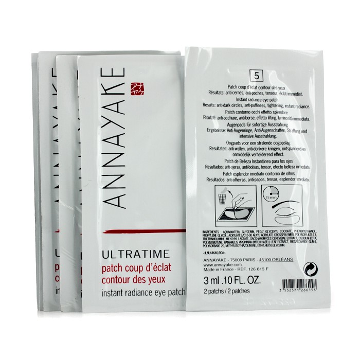 Annayake Ultratime Instant Radiance Eye Patch 6x2patchesProduct Thumbnail