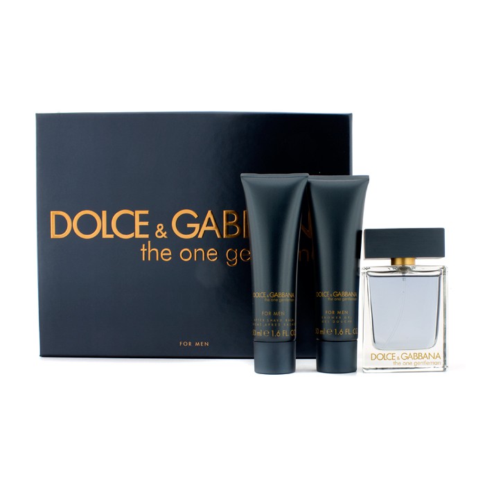 Dolce & Gabbana The One Gentleman Coffret: Eau De Toilette Spray 50ml/1.7oz + Bálsamo Después de Afteitar 50ml/1.7oz + Gel de Ducha 50ml/1.6oz 3pcsProduct Thumbnail