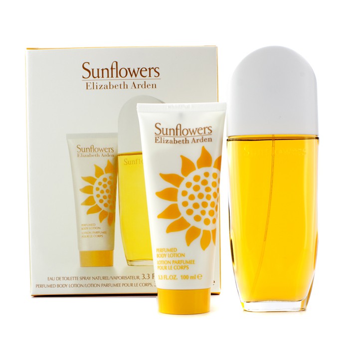 Elizabeth Arden Sunflowers Комплект: Тоалетна Вода Спрей 100мл + Парфюмиран Лосион за Тяло 100мл 2pcsProduct Thumbnail