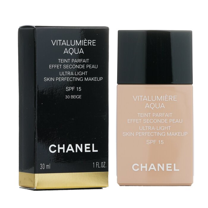 Chanel Vitalumiere Aqua Ultra Light Skin Perfecting Make Up SPF15  30ml/1ozProduct Thumbnail