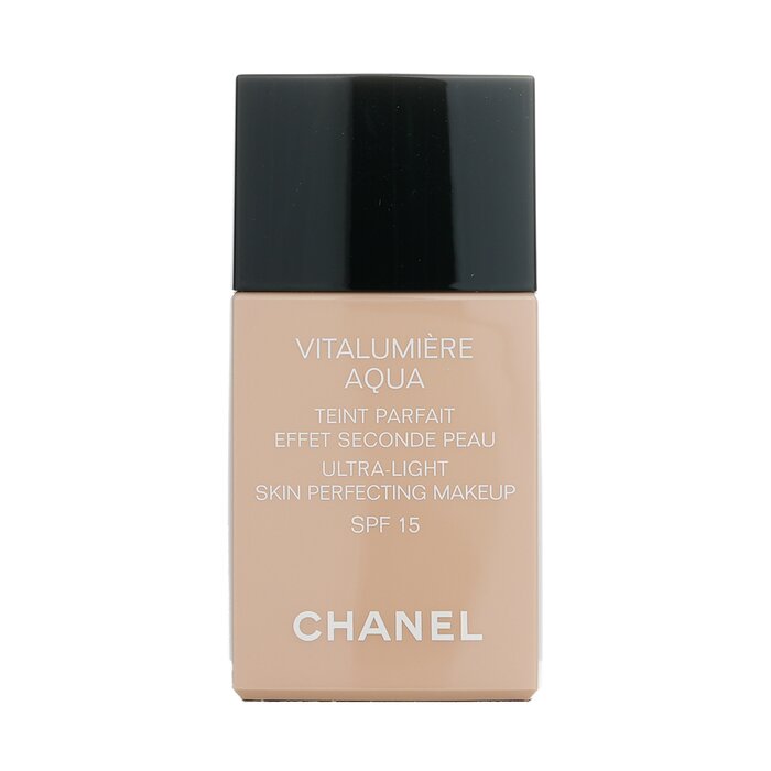 Chanel Vitalumiere Aqua Ultra Light Skin Perfecting Make Up SPF15 30ml/1oz  - Foundation & Powder, Free Worldwide Shipping