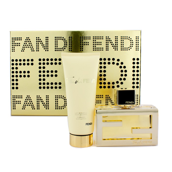 Fendi Fan Di Fendi kazetka: parfumovaná voda s rozprašovačom 50ml/1.7oz + telové mlieko 75ml/2.5oz 2pcsProduct Thumbnail