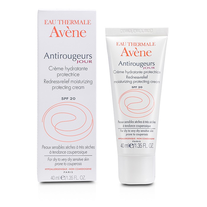 Avene Antirougeurs Redness-relief Moisturizing Protecting Cream SPF 20 - For Dry to Dry Sensitive Skin 40ml/1.35ozProduct Thumbnail