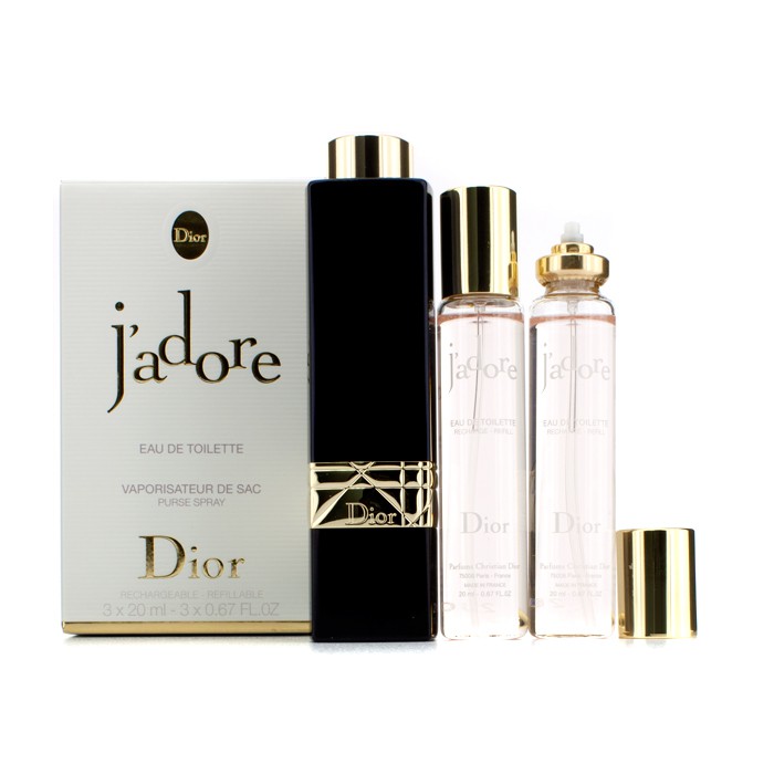 Christian Dior J'adore Туалетная Вода Спрей Заполняемая 3x20ml/0.67ozProduct Thumbnail