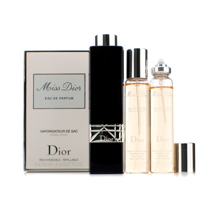 Christian Dior Miss Dior Apă De Parfum Reîncărcabilă Recipient pentru Poșetă 3x20ml0.67ozProduct Thumbnail