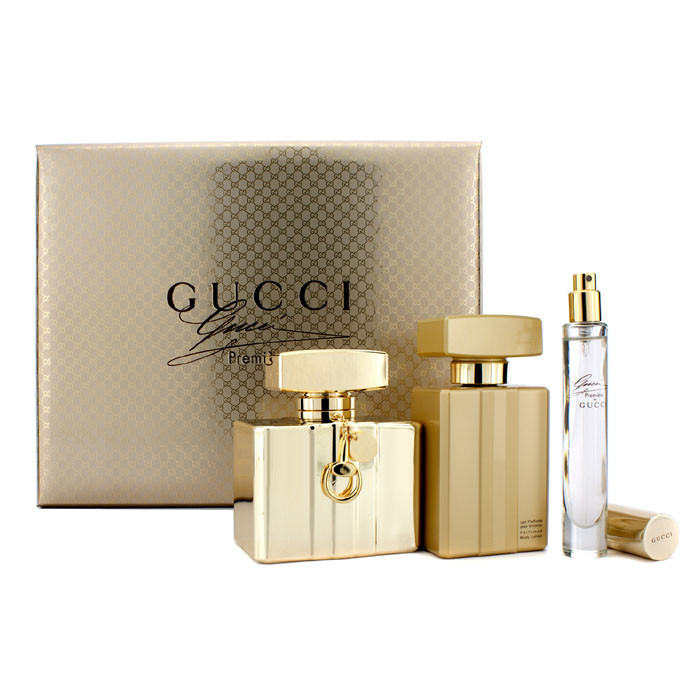 Gucci Premiere Coffret: parfemska voda u spreju 75ml/2.5oz + losion za tijelo 100ml/3.3oz + parfemska voda u spreju 7.4ml/0.25oz 3pcsProduct Thumbnail