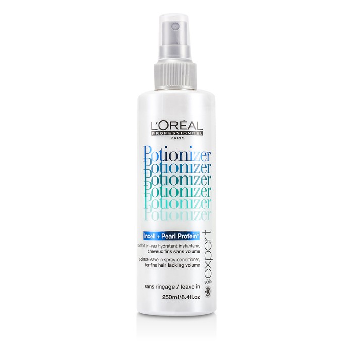 L'Oreal Professionnel Expert Serie - Potionizer Bi-Phase Leave In Spray Conditioner (For Fine Hair Lacking Volume) 250ml/8.4ozProduct Thumbnail