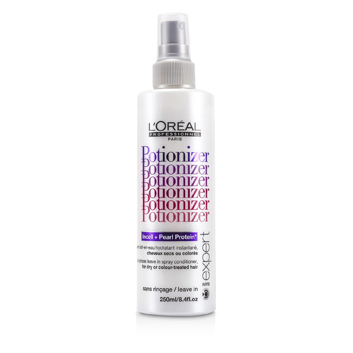 L'Oreal Professionnel Expert Serie - Potionizer Bi-Phase Leave In Spray Conditioner (For Dry or Colour-Treated Hair) 250ml/8.4ozProduct Thumbnail