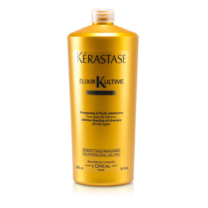 Kerastase Elixir Ultime Oleo Complex sublime Təmizləyici Yağ Şampun (Bütün Saç Növləri Üçün) 1000ml/34ozProduct Thumbnail
