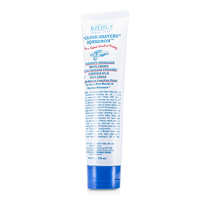 Kiehl's Ultimate Brushless Shave Cream - Blue Eagle 150ml/5ozProduct Thumbnail