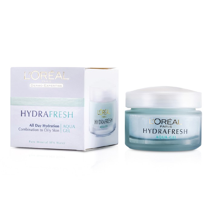 L'Oreal Dermo-Expertise Hydrafresh All Day Hydration Aqua Gel (Untuk Kulit Kombinasi ke Berminyak) - Pelembab 50ml/1.7ozProduct Thumbnail