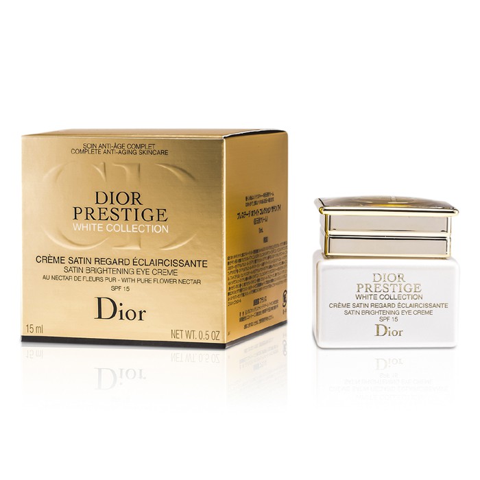 Christian Dior Prestige White Collection Атласный Осветляющий Крем для Век SPF 15 15ml/0.5ozProduct Thumbnail